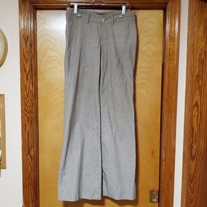 Banana Republic pinstriped cotton pants size 4